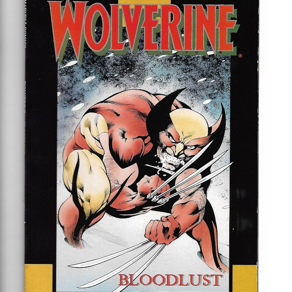 Vintage Graphic Novel/Trade Paperback : Wolverine, Bloodlust